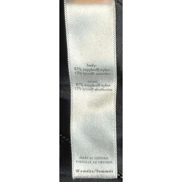 Lucy Women Small Black Zip Up Jacket Yoga Asymmetrical Drape Collar Athleisure - Picture 8 of 8